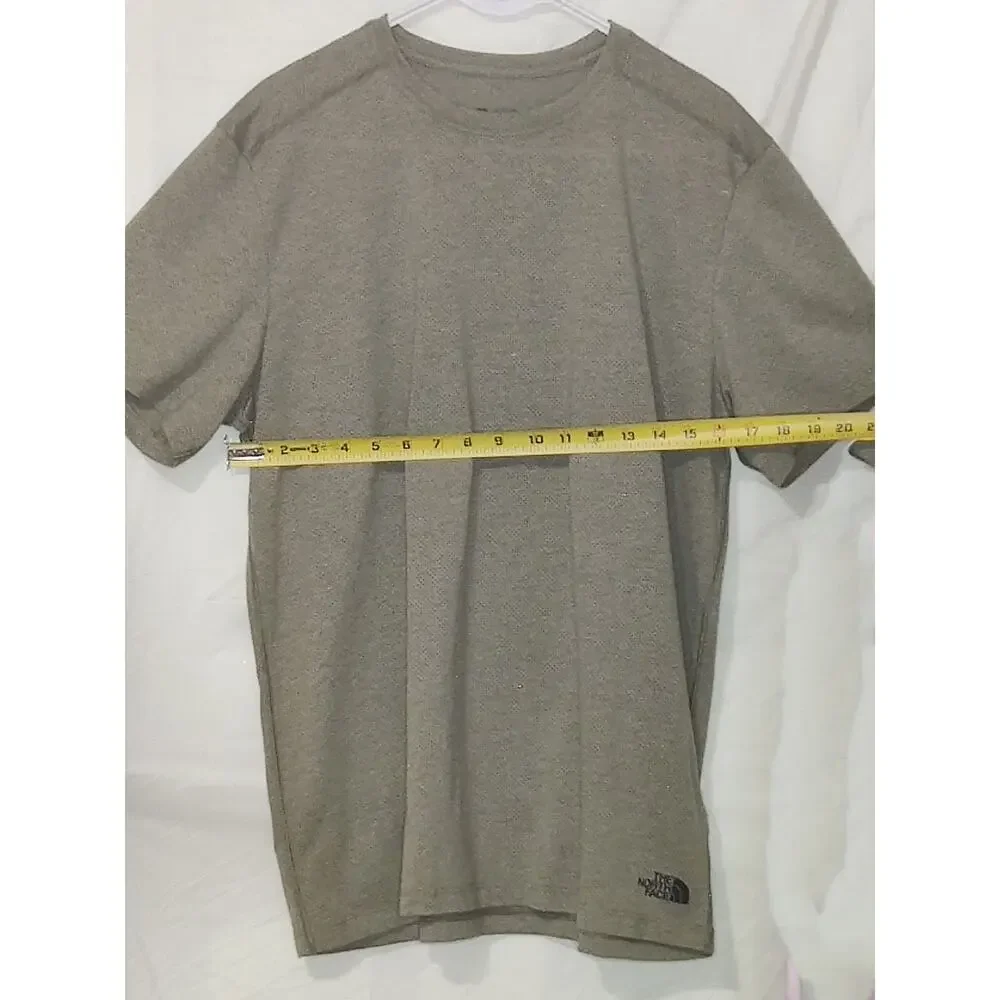 The North Face Men's Short Sleeve T-Shirt - Grey / Taupe Graphic Crewneck Tee